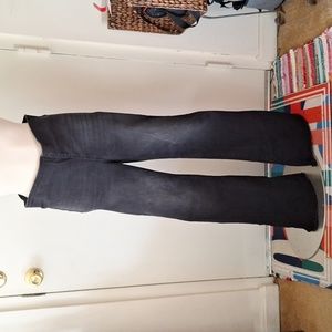 REDUCED Knox Rose Pull On Hi Rise Raw Hem Flares